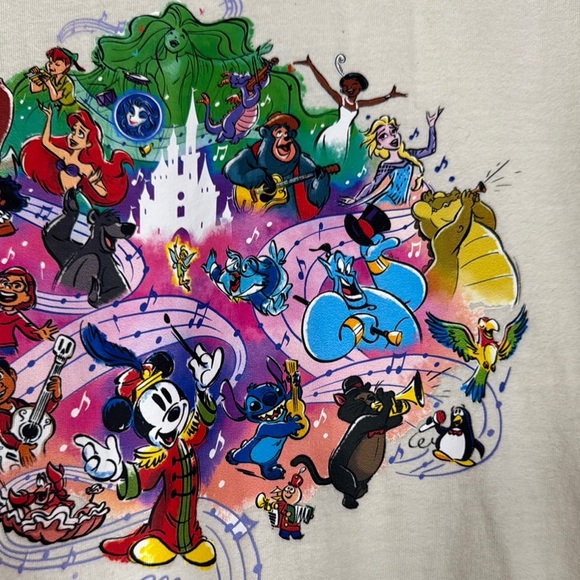 Disney Music Wonder Shirt Medium 100th Anniversary 100 Years Of Mickey - Picture 4 of 9